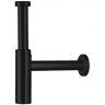 Hansgrohe Flowstar Сифон для раковины, дизайнерский, цвет: черный матовый