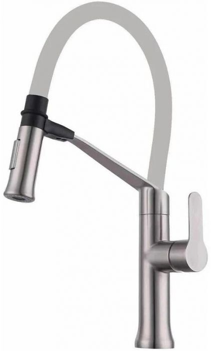 Смеситель для кухни Savol S-SUS6013-04 цвет Сатин Серый