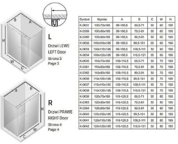 Душевой уголок New Trendy New Soleo Chrome 120х120 K-0642 профиль Хром стекло прозрачное