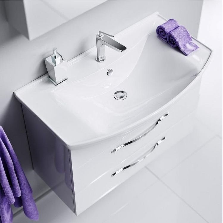 Тумба под раковину Aqwella Аллегро 100 Agr.01.10/2 Белый