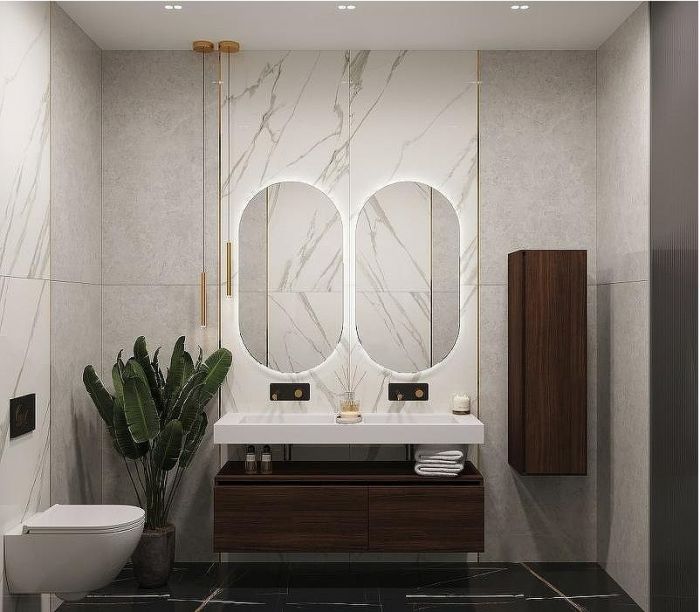 Раковина Boheme Armadi Art Flat 140 888-140 двойная Белая матовая