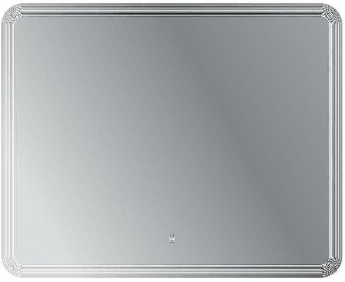 Зеркало Cezares Duet 100 CZR-SPC-DUET-1000-800-LED-TCH с подсветкой с лазерной гравировкой и сенсорным выключателем