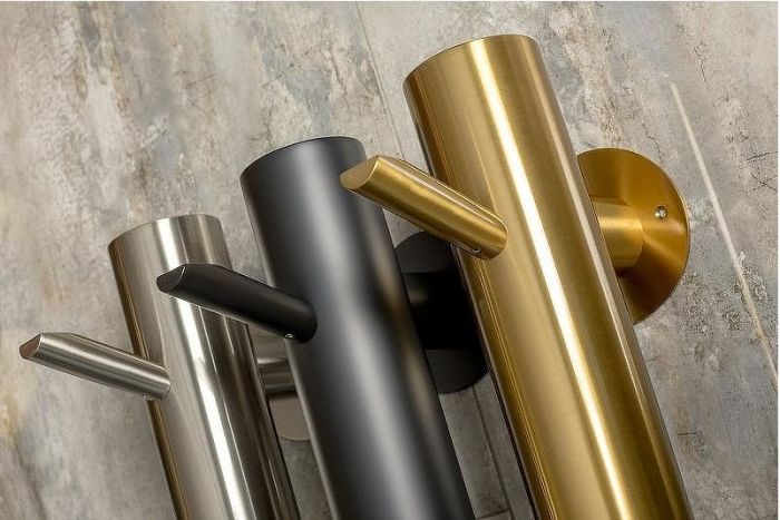 Электрический полотенцесушитель Boheme Uno 724-MG Золото матовое