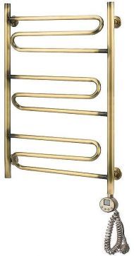 Электрический полотенцесушитель Domoterm Офелия П9 500x700 АБР ER Античная бронза