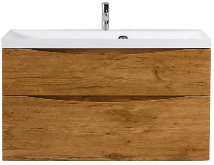 Тумба под раковину BelBagno Marino 80 MARINO-800-2C-SO-RN-P подвесная Rovere Nature