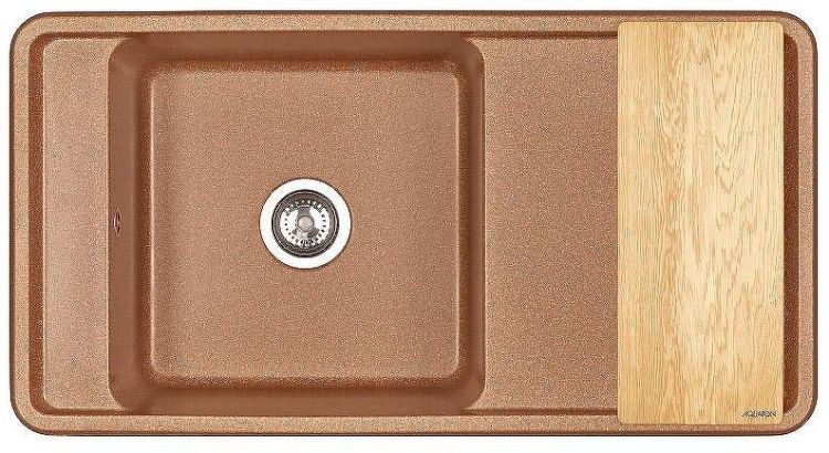 Кухонная мойка Aquaton Беллис 97 1A725132BS270 Терракот
