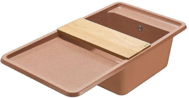 Кухонная мойка Aquaton Беллис 97 1A725132BS270 Терракот