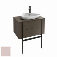 Тумба под раковину Jacob Delafon Nouvelle Vague 80 см EB3039-G1H, пыльная роза