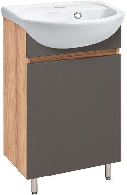 Тумба под раковину Runo Лада 40 00-00001195 Графит