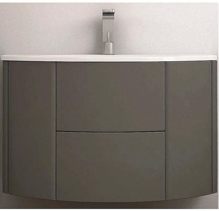 Тумба под раковину Cezares Eden 90 55069 подвесная Grigio talpa opaco