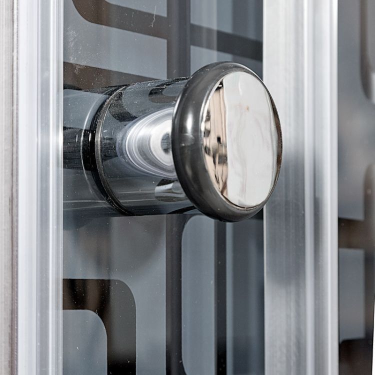 Душевая кабина Deto BМ1510 LED с гм. BLACK 100x100x220 Душевая кабина Deto BМ1510 LED с гм. BLACK 100x100x220