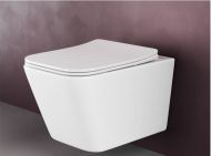 Подвесной унитаз CERAMICANOVA Metric Rimless CN3007