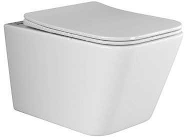 Подвесной унитаз CERAMICANOVA Metric Rimless CN3007 Подвесной унитаз CERAMICANOVA Metric Rimless CN3007