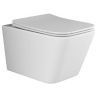 Подвесной унитаз CERAMICANOVA Metric Rimless CN3007