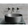 Умывальник CERAMICANOVA Element чаша накладная круглая 360 мм (цвет Темный Антрацит Матовый) CN6057MDH