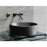 Умывальник CERAMICANOVA Element чаша накладная круглая 360 мм (цвет Темный Антрацит Матовый) CN6057MDH