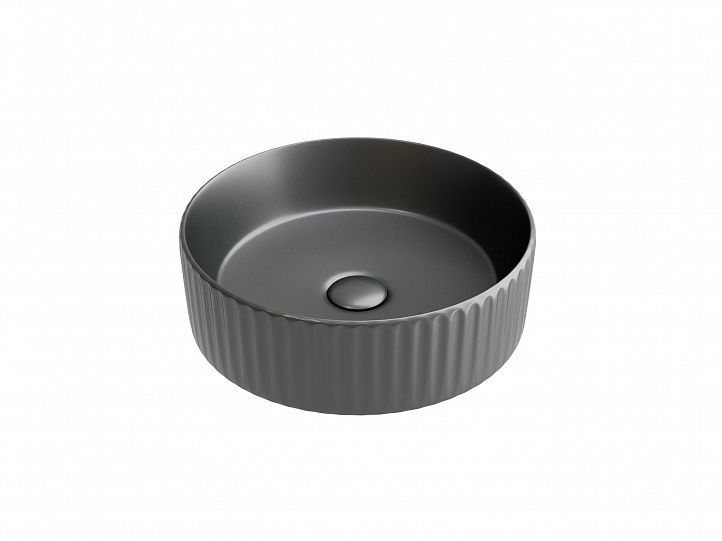 Умывальник CERAMICANOVA Element чаша накладная круглая 360 мм (цвет Темный Антрацит Матовый) CN6057MDH Умывальник CERAMICANOVA Element чаша накладная круглая 360 мм (цвет Темный Антрацит Матовый) CN6057MDH