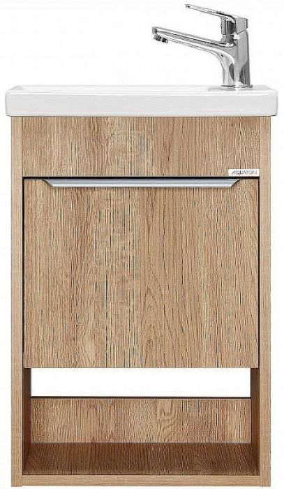 Тумба под раковину Aquaton Хоуп 40 1A287101HP6C0 подвесная Орех