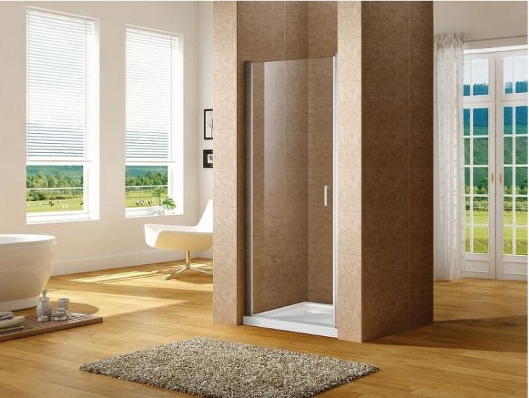 Душевая дверь Aquanet Cinetic AE12-N-80H190U-CT 800 243619 профиль Хром стекло прозрачное