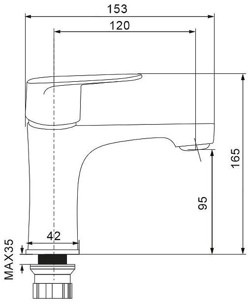 Смеситель для раковины WesnaArt Nova NOV03-212 с гигиеническим душем цвет Хром Смеситель для раковины WesnaArt Nova NOV03-212 с гигиеническим душем цвет Хром