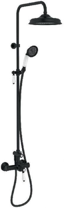 Душевая система Jacob Delafon Louise E24368-BL Черная матовая