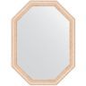Зеркало Evoform Octagon 60х80 BY 7036 в багетной раме - Беленый дуб 57