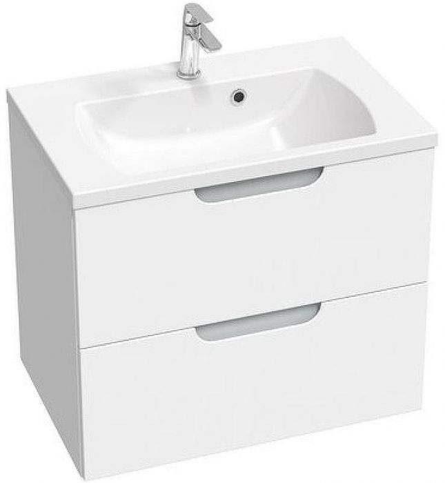 Тумба под раковину Ravak SD Classic II 70 X000001479 подвесная Белая Серая