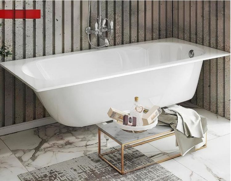 Ванна из искусственного камня Aquanet Lotos Stone 170x75 AQ-00338575 без гидромассажа