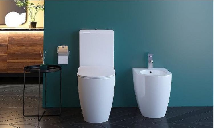 Унитаз биде Creavit Free FE360-00CB00E-0000 Белый без бачка и сиденья