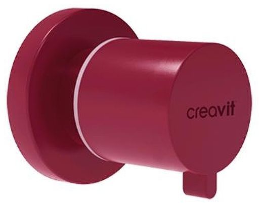 Запорный вентиль Creavit AC50L.BRY цвет Берри матовый