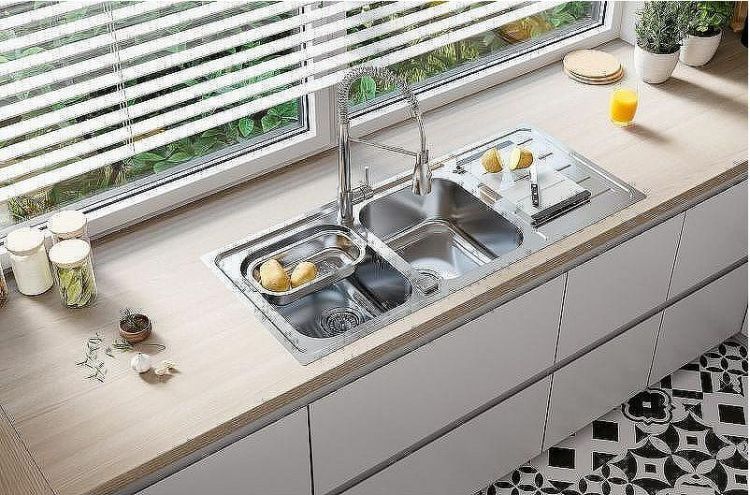 Смеситель для кухни Alveus Billy-S Chr 1098727 Хром