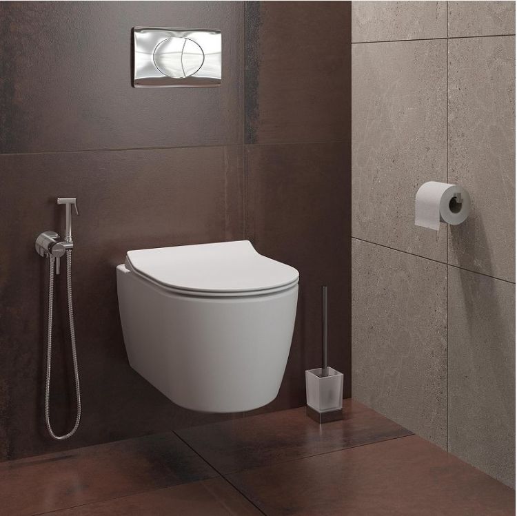 Клавиша смыва STWORKI 230822 цвет Хром глянцевый Клавиша смыва STWORKI 230822 цвет Хром глянцевый