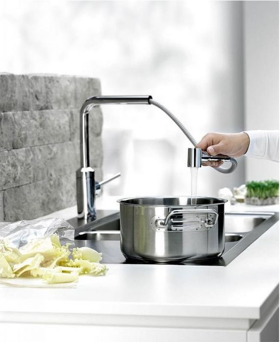 Смеситель для кухни Kludi L-Ine 428210577 Хром