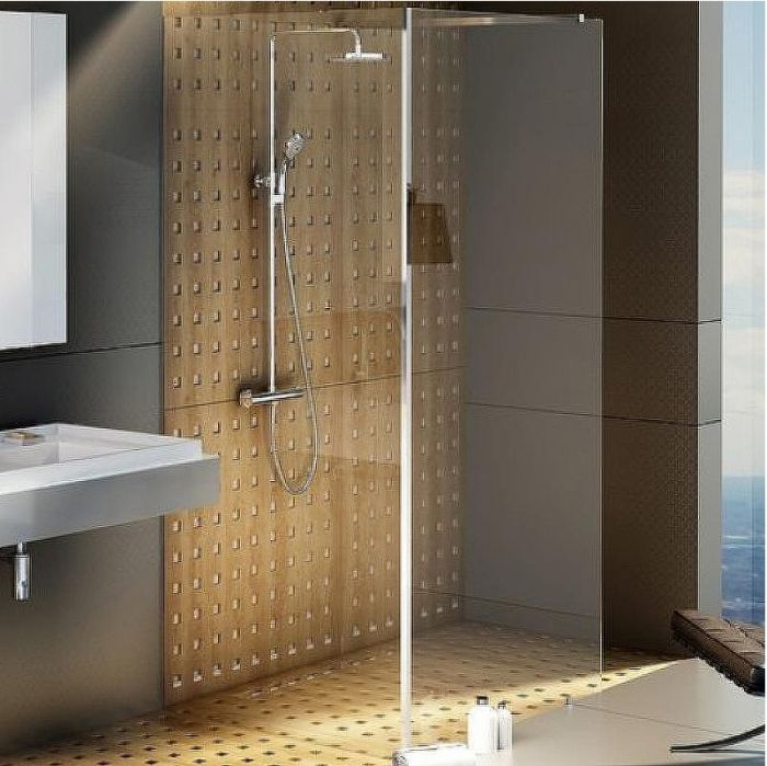 Душевая перегородка Ravak ST Walk-In Corner 120х90 GW1CG7C00Z1 профиль Хром стекло Transparent