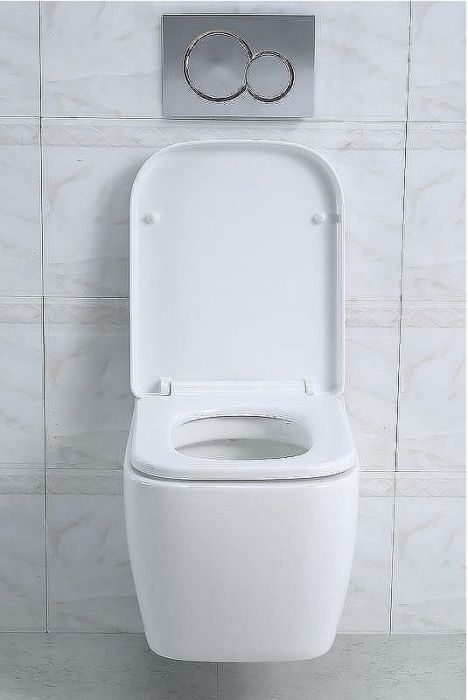 Унитаз BelBagno Veneto BB132CHR/BB132SC подвесной с сиденьем Микролифт