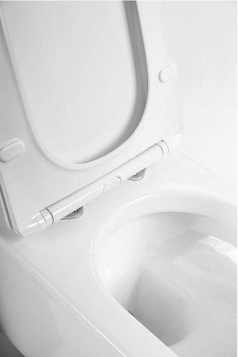 Унитаз BelBagno Veneto BB132CHR/BB132SC подвесной с сиденьем Микролифт