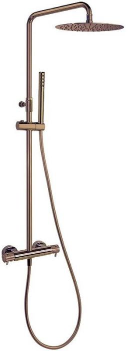 Душевая система Ramonsoler Odisea Joya 595401RM300CUC с термостатом Медь