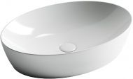Умывальник чаша SANCOS Element накладная овальная 610x410x150мм, CN5018