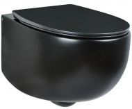 Унитаз AeT Dot 2.0 S555T0R0V6105 подвесной Черный матовый без сиденья