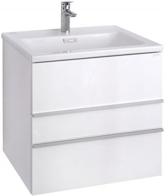 Тумба под раковину Jacob Delafon Lucien 60 EB2056-J5-J5 подвесная Белая глянцевая