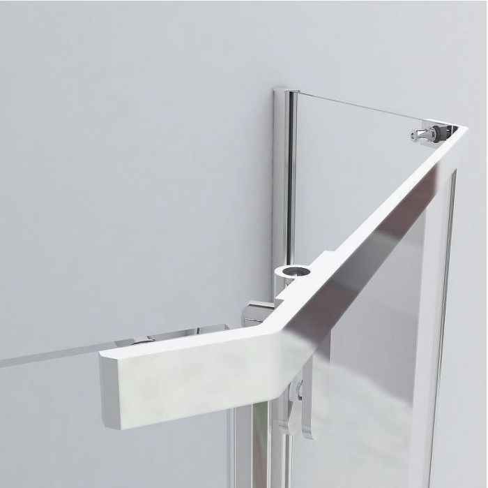 Душевой уголок Vincea Stresa 100x100 VSP-1S100CL профиль Хром стекло прозрачное