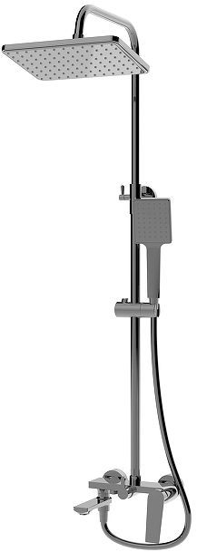 Душевая система Knotlor Muse KN-62/GM цвет Вороненая сталь