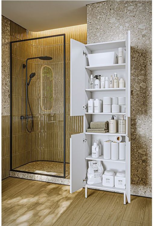 Шкаф пенал Aqwella Vancouver 55 VAN0555N цвет Белый Шкаф пенал Aqwella Vancouver 55 VAN0555N цвет Белый