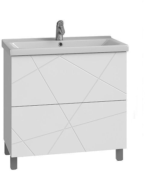 Тумба под раковину Vigo Geometry 80 tn.bsf.GEO.9696.80.2Y цвет Белый