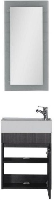 Комплект мебели для ванной Aquanet Лидс 50 183170 подвесной Эвкалипт мистери