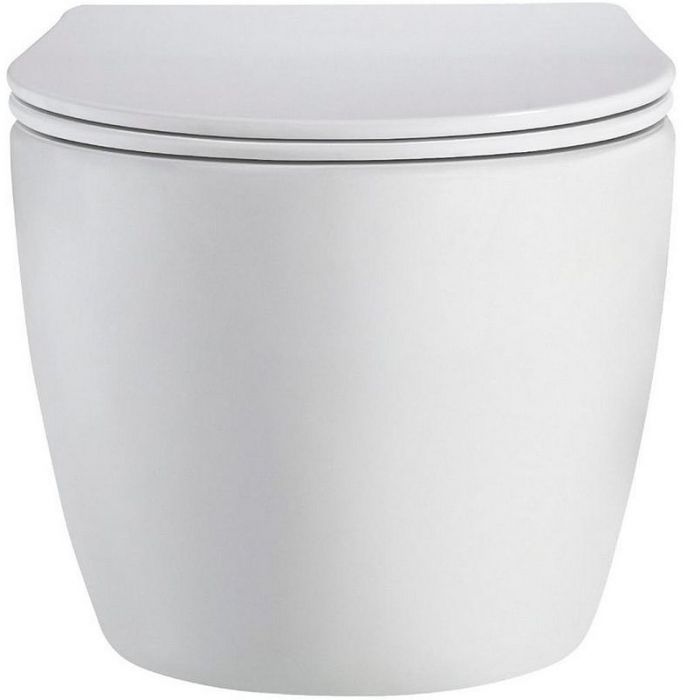 Комплект унитаза с инсталляцией Orange CI07-150W+APB188 с сиденьем Микролифт и Белой глянцевой клавишей смыва