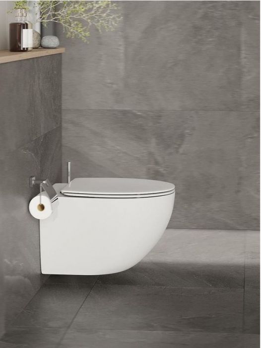 Комплект унитаза с инсталляцией Orange CI07-150W+APB188 с сиденьем Микролифт и Белой глянцевой клавишей смыва