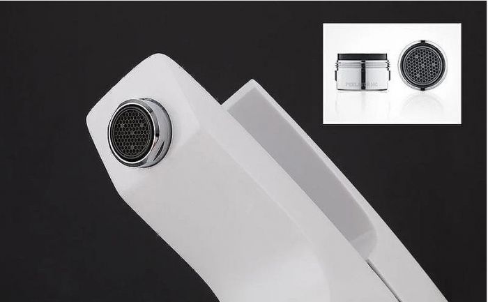 Смеситель для раковины Gappo G07 G1007-7 Белый Хром