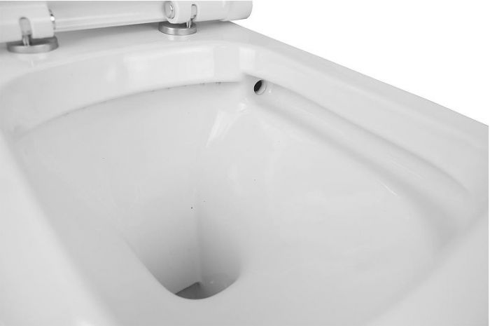 Унитаз компакт Creo Ceramique Arles AS1003+AS1002R цвет Белый с бачком и сиденьем Микролифт