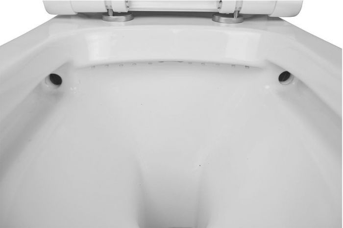 Унитаз компакт Creo Ceramique Arles AS1003+AS1002R цвет Белый с бачком и сиденьем Микролифт